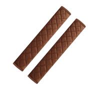 Coussinets de Ceinture de Sécurité en Daim pour Toyota C-HR 2016-2026, Housse de Protection D'épaule Rembourrée Respirante Accessoires D'intérieur de Voiture,Brown