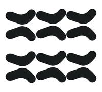 Coussinets de cheville pour chaussures de ski - Inserts de doublure mousse noire, rembourrage autocollant, néoprène de 3 mm d'épaisseur, enveloppe de réduction du soulèvement du talon, protection d