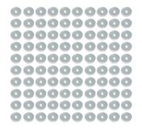 Coussinets de disque en Silicone transparent, 100 pièces, stabilisateurs de boucles d ' oreilles confortables, patchs de de d ' oreille, trous d ' oreille, patchs de protection Silicone Earlobe