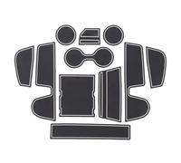 Coussinets de Fente de Porte de Voiture pour Mazda CX-30 2020, Étanche Tapis Antidérapant Fente Porte Coussin Accessoires,White