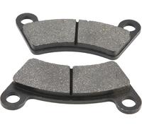 Coussinets de friction, plaquettes de frein sûres 2pcs/fixées à haute dureté pour Go Kart UTV