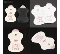 Coussinets De Gel Adhésif Tens Électrodes, Autocollants Électroadhésifs Pour Acupuncture Corporelle, Masseur Thérapeutique Stimulateur D'impulsions, 10 Pièces