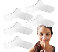 Coussinets de gel nasal en gel - Coussinets de gel nasal confortables pour prévenir les fuites d'air - Masque de sommeil coussinet nasal Coussinets de gel nasal Protecteur nasal Évitez les irritations