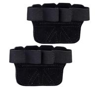 Coussinets de gym - Gants de gym à quatre doigts - Gants d'entraînement pour prévenir les callosités - Gants de fitness élastiques - Coussinets d'adhérence pour les exercices de levage et d'exercices