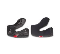 Bell Moto-10, coussinets de joues 40 mm Noir Noir