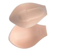 Coussinets de Maillot de Bain pour Hommes sous-VêTements éPais Slip de Bain Coussinet D'Agrandissement des Renflements Tapis en éPonge sous-Verres Tongs 2 PièCes Couleur de La Peau
