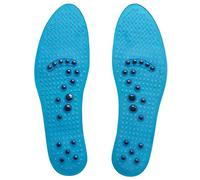 coussinets de massage des pieds, Masseur de thérapie des pieds, semelle de massage magnétique, coussin de thérapie for les pieds, semelles de chaussures for perte de poids(Blue,1 pair)