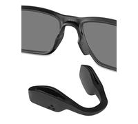 Coussinets de nez de rechange en silicone pour lunettes de soleil Oakley Metalink OX8153/Coinflip OO4144/Hex Jector OX8032/Trajectory OX8171/Low Key OO9433/BXTR OO9280 Noir