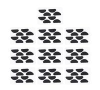 Coussinets de Nez pour Lunettes - 10 Pièces Coussins de Lunettes en Silicone Souple, Coussinets de Support Adhésifs Antidérapants Lunett es de Soleil de Lecture | Ensemble de repose-nez confortabl