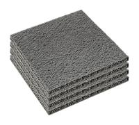 Coussinets de nidification doux, tapis de pose de literie pour poules, doublure de poulailler de 11,81 pouces avec fonction lavable, coussin de volaille fibre, fourniture de ferme avec conception v