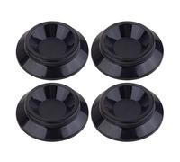 Coussinets de Pied Piano en matériau Abs, Protection du Sol Vertical, insonorisation et réduction Bruit antidérapants, Ensemble Complet Quatre pour Meubles,CanapéS,à roulettes(Black)