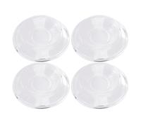 Coussinets de Pied Piano en matériau Abs, Protection du Sol Vertical, insonorisation et réduction Bruit antidérapants, Ensemble Complet Quatre pour Meubles,CanapéS,à roulettes(Transparent)