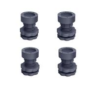 Coussinets De Pieds Anti-Vibration For Machine À Laver, Silencieux Et Antidérapants, Rehausseurs De Pieds Universels For Meubles, Tapis Réducteur De Bruit, 4 Pièces