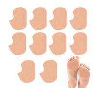 Coussinets de pieds confortables - 8,8 x 7 cm - Coussin de protection des oignons - Semelle autocollante - Absorbe les chocs - Absorbe les chocs - Amortissement - Pour se tenir debout, randonnée