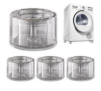 Coussinets de pieds pour machine à laver, coussinets anti-vibrations pour machine à laver, 4X de vibrations pour machine à laver, Le support antidérapant de la machine de séchage surélevé arrête le dé