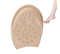 Coussinets de pieds rembourrés pour femmes, protège-orteils pour chaussures, gel de silicone souple, forme ergonomique, inserts pour talons, sandales plates et chaussures quotidiennes, 4,7 x 2,9 x 2,9