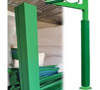 Coussinets de protection carrés pour poteaux de basket-ball, piliers de garage, lampadaires, amortisseurs anti-collision