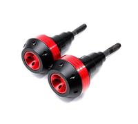 Coussinets De Protection Contre Les Chocs Cadre De Moto CNC pour GSXS 750 GSXS1000 1000GT 1000GX GSX-S 750 1000 GT GX Protection Contre Les collisions(Rouge)