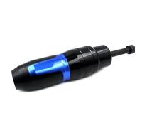 Coussinets De Protection en Aluminium CNC pour Moto, Cadre D'échappement, Protecteur Coulissant pour Z900RS Z900 RS 2017 2018(Blu)