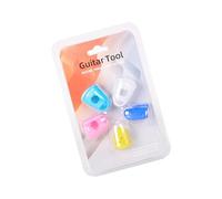 Coussinets de protection en gel pour instrument à cordes - Couvertures en silicone pour débutants - Design confortable avec variations de taille - Accessoires portables pour instruments à cordes