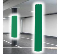 Coussinets de protection pour équipement de gym - 1 m de hauteur, protecteurs de poteaux épais pour terrains de jeux et parcs, rembourrage de poteau enveloppant (vert, 250 mm ID)