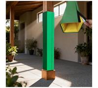 Coussinets de protection pour poteaux de basket-ball, tapis de pilier pour terrain de jeu, rembourrage de poteau de basket-ball extérieur, convient aux poteaux de 30,5 cm, 30,5 cm, 28,4 cm, 25,4 cm