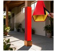 Coussinets de protection pour poteaux de basket-ball, tapis de pilier pour terrain de jeu, rembourrage de poteau de basket-ball extérieur, convient aux poteaux de 30,5 cm, 30,5 cm, 28,4 cm, 25,4 cm