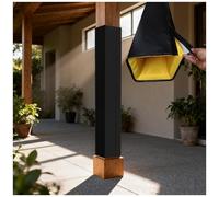 Coussinets de protection pour poteaux de basket-ball, tapis de pilier pour terrain de jeu, rembourrage de poteau de basket-ball extérieur, convient aux poteaux de 30,5 cm, 30,5 cm, 28,4 cm, 25,4 cm