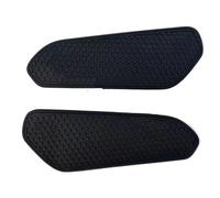 Coussinets de protection pour réservoir de carburant, autocollants pour poignée de genou, côté moto, adaptés pour Streetfighter V2 Panigale V2 2020 Protège-réservoir moto(Black)