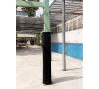 Coussinets de protection universels pour poteau de basket-ball, design enveloppant pour poteaux carrés dans le garage et le sous-sol