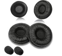 Coussinets de rechange 50 mm compatibles avec Plantronics HW251N HW261N HW510 HW520 Blackwire C320 3210 3220 3320 Jabra Pro 920 9450 GN 2000 9125 Biz 2300 2400II GN2000II 0 Casque (Lot de 4