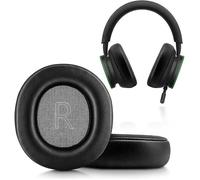 Coussinets de rechange - AQSACOKIYA - Microsoft Xbox Series - Mousse à Mémoire - Cuir Protéiné - Noir