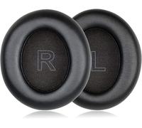 Coussinets de rechange compatibles avec Anker Soundcores Life Q30, Noir, Mousse à mémoire de forme, 2 pièces