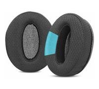 Coussinets de rechange compatibles avec casque JVC HA-S87BN HA-S88BN HA-S90BN HA-S78BN (coussinets en tissu noir)