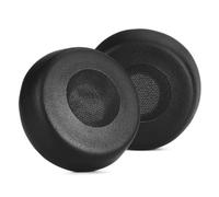 Coussinets de rechange compatibles avec Cisco Headset 730, en cuir protéiné, éponge douce et respirante avec boucle (noir, 1 paire)