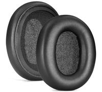 Coussinets de rechange compatibles avec les casques sans fil Skullcandy Crusher ANC2 (ne conviennent pas au Crusher ANC) supra-auriculaire avec réduction du bruit, cuir protéiné plus doux, confort et