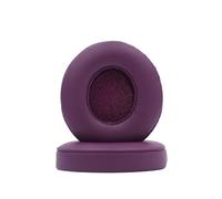 Coussinets de Rechange compatibles avec Les écouteurs filaires sans Fil Beats Solo3.0/Solo2.0 - Doux et Confortables - Cuir protéiné - Mousse à mémoire de Forme (Pop Magenta)
