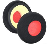 Coussinets de rechange conçus pour s'adapter aux casques Jabra pour Evolve 20 20Se 30 30II 40 65 65+ en utilisant un filet de football respirant (C)