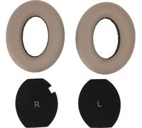Coussinets de rechange, coussinets d'oreille en mousse à mémoire de forme en cuir protéiné pour le casque sans fil Sennheiser Momentum 4