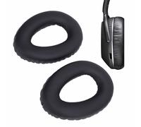 Coussinets de Rechange Coussins pour PXC480 PXC550 PXC550 II, pour MB 660 UC pour MB 660 MC pour EPOS Adapt 660 Casque, Cuir protéiné et éponge D'isolation Acoustique, Noir
