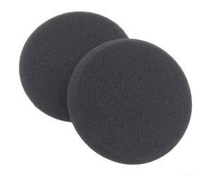 Coussinets de rechange doux pour écouteurs KOSS PortaPro, 50 mm en mousse respirante avec isolation phonique, accessoires confortables (lot de 2, noir) (2 pièces)