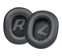 Coussinets de rechange en cuir protéiné avec mousse à mémoire de forme, pour Plantronics, pour BackBeat pour GO810 pour casque BG810S, noir et bleu