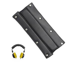 Coussinets de Rechange en Cuir Protéiné Compatibles avec Casque Beyerdynamic DT770 DT880 DT990 PRO, Bandeau de Remplacement à boutons, Housse de protection pour Faisceau tête Casque 20,7 x 9,5 cm