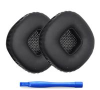 Coussinets de rechange en cuir synthétique pour casque supra-auriculaire Marshall Major II/Major 2/Major 1