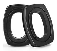 Coussinets de rechange en gel de silicone compatibles avec les casques Howard Leight by Honeywell, Impact Sport, Pro, Sync, Leightning - Noir