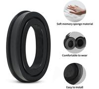 Coussinets de rechange en gel de silicone pour casque Sordin Supreme Pro/Pro X