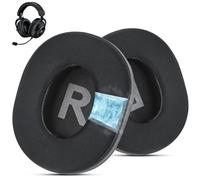 Coussinets de Rechange en Gel rafraîchissant pour écouteurs Logitech G Pro, G Pro X, G Prox 2, G Pro X SE, Coussinets d'oreille avec Mousse d'isolation phonique, épaisseur supplémentaire-Noir