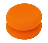 Coussinets de rechange en mousse à mémoire de forme pour casque KOSS KSC35, KSC75, KSC55 - Extra épais, doux et confortable, noir/orange/rouge/bleu/vert (lot de 2) (orange)
