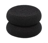 Coussinets de rechange en mousse à mémoire de forme pour casque Koss Porta Pro KSC75, confort d'écoute amélioré (noir)