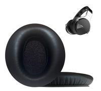 Coussinets de rechange en mousse compatibles avec casque COWIN E7/E7 Pro Active antibruit, housse de casque en cuir souple, mousse antibruit haute densité, noir (ne convient pas au modèle SE7)